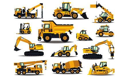 Forklift, Wheel Loader, Cranes, Paver, Road Roller and all kinds of Construction Machinery 